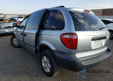 2005 Dodge Caravan Se from USA, damaged, VIN 1D4GP25R25B289555